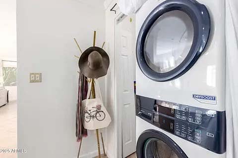 Stacked Laundry Unit