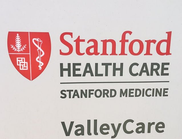 We are across street from Stanford Health