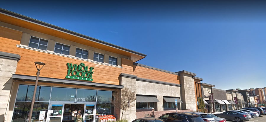 We are near Whole Foods