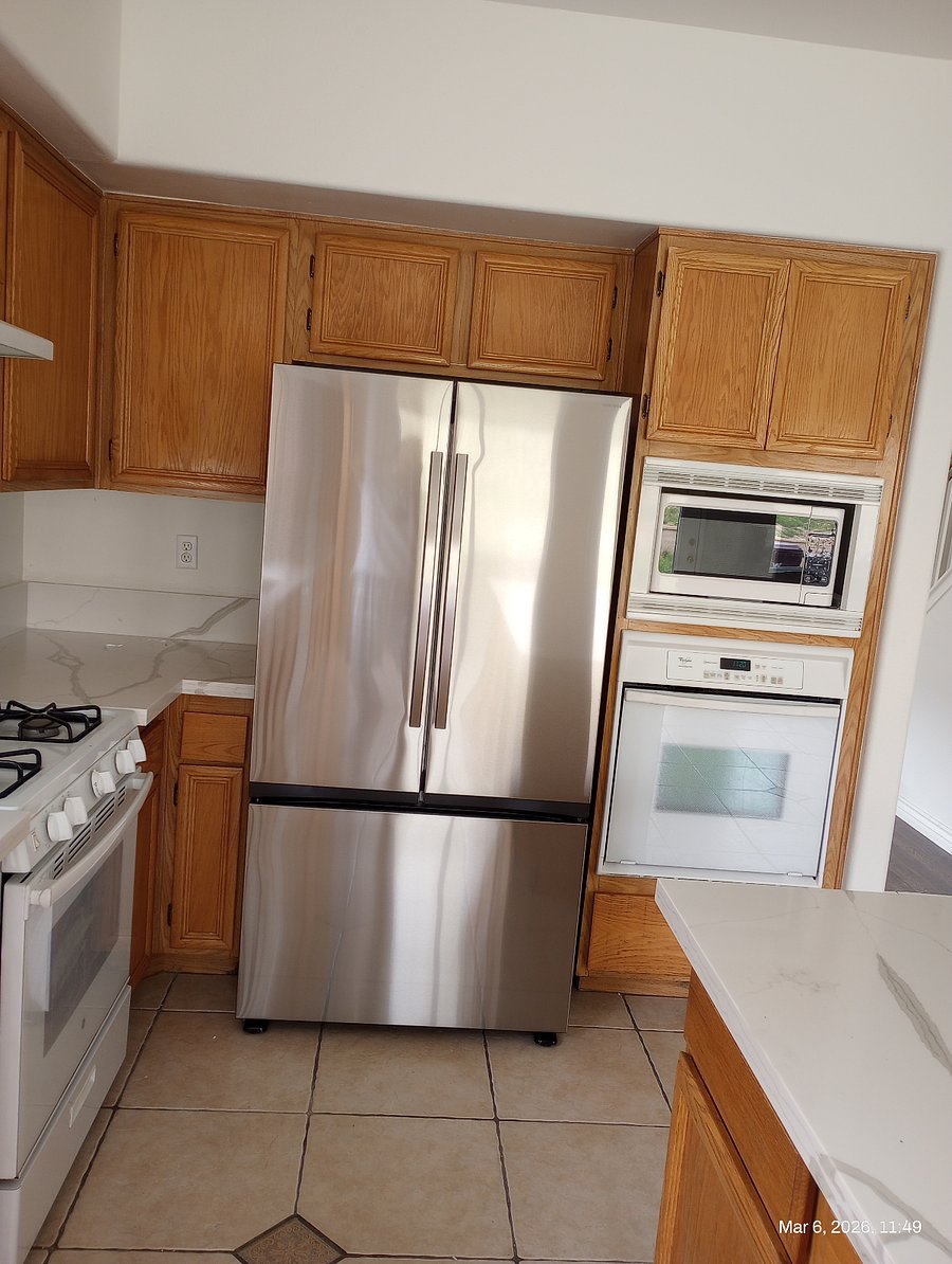 New and big refrigerator for 2-3 person.  