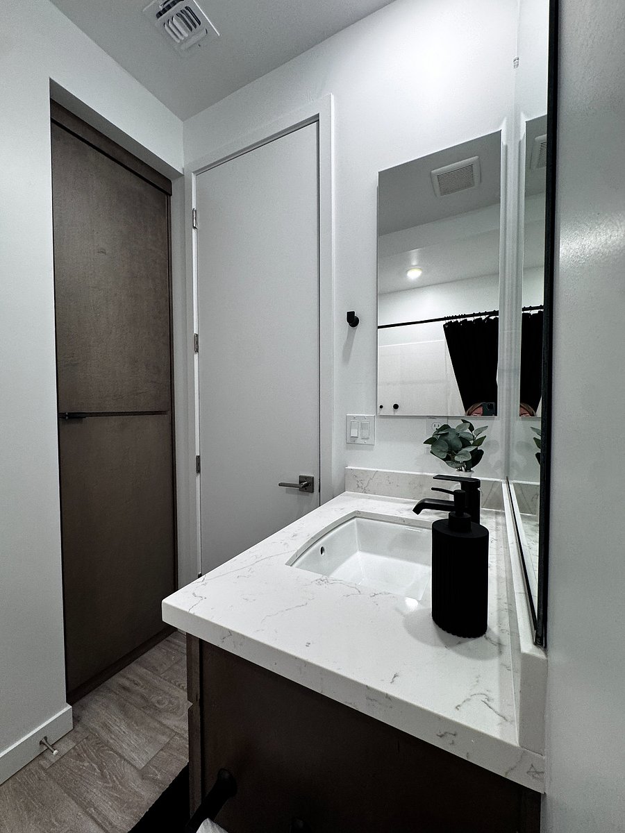 Extra Storage behind bathroom door