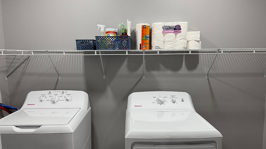 Laundry Room Stocked with Stay Starter Kit