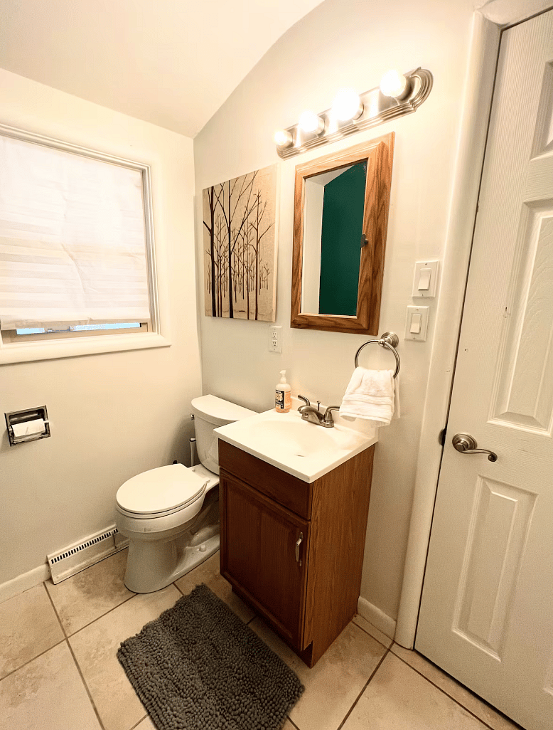 half bathroom