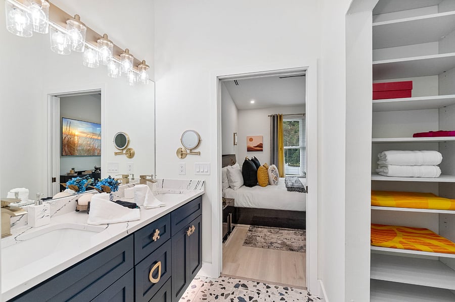Master bathroom
