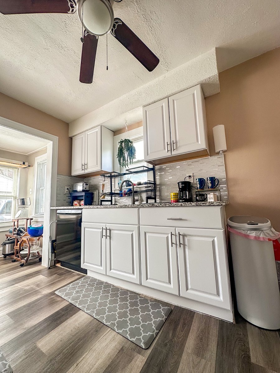 Shared kitchen.