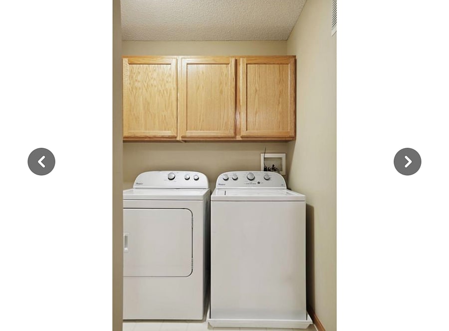 Laundry is on the same floor as your bedroom.