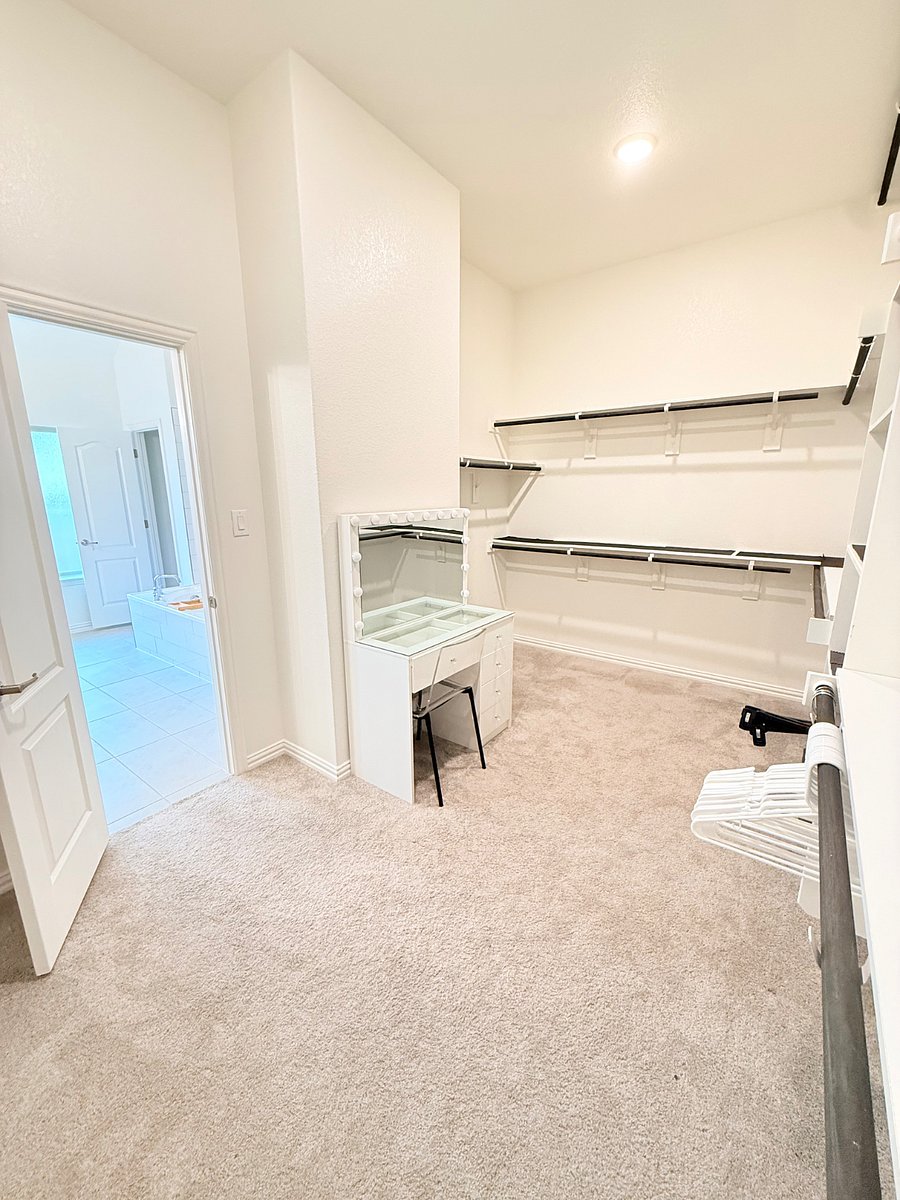 Master closet