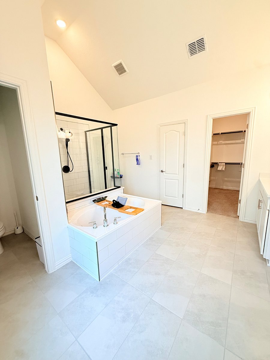 Master bathroom