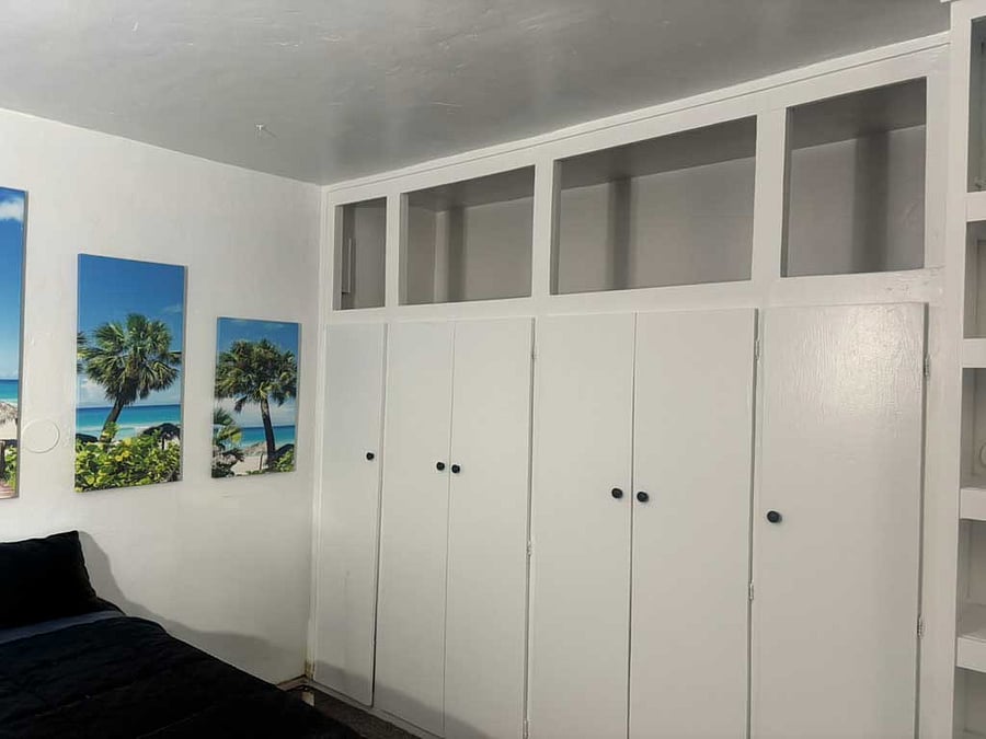Lots of storage space