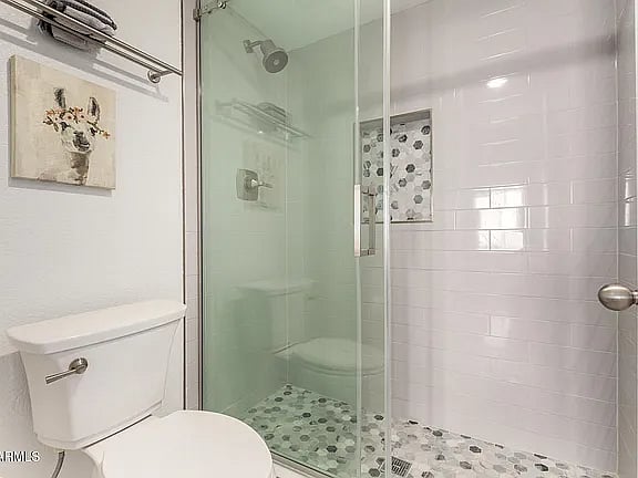 Master walk-in shower
