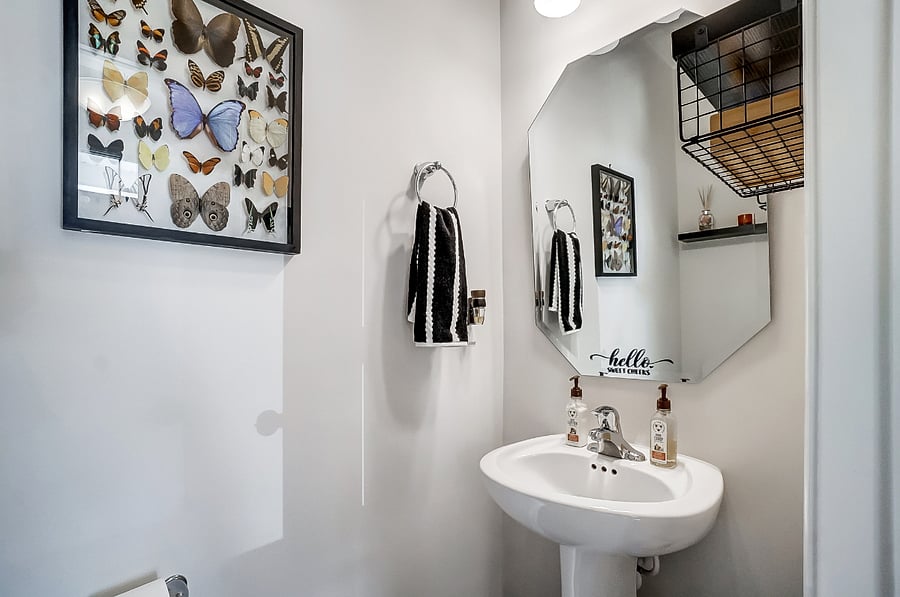 1/2 bath on main floor
