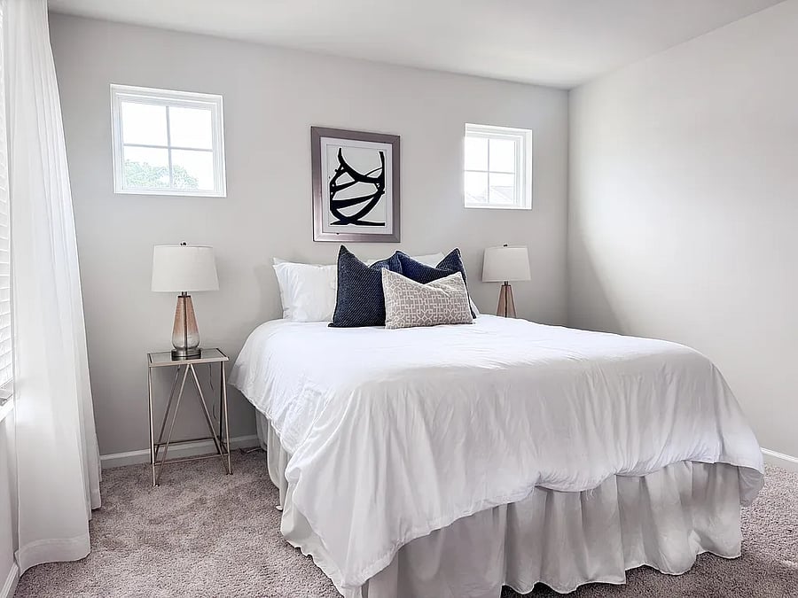 Bedroom 2 with walk-in closet