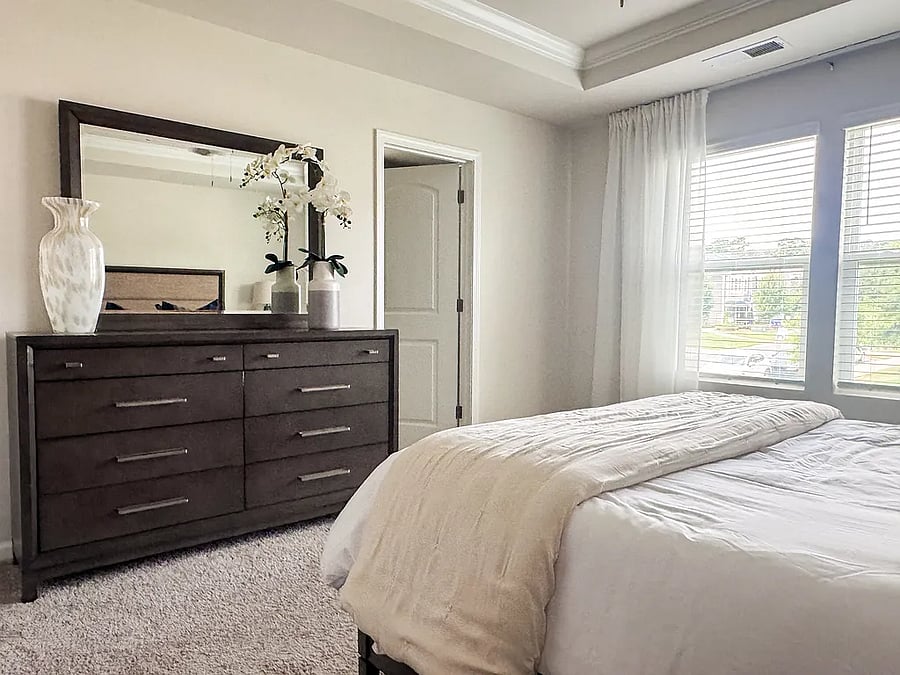 Primary Suite with 2 separate walk-in closets