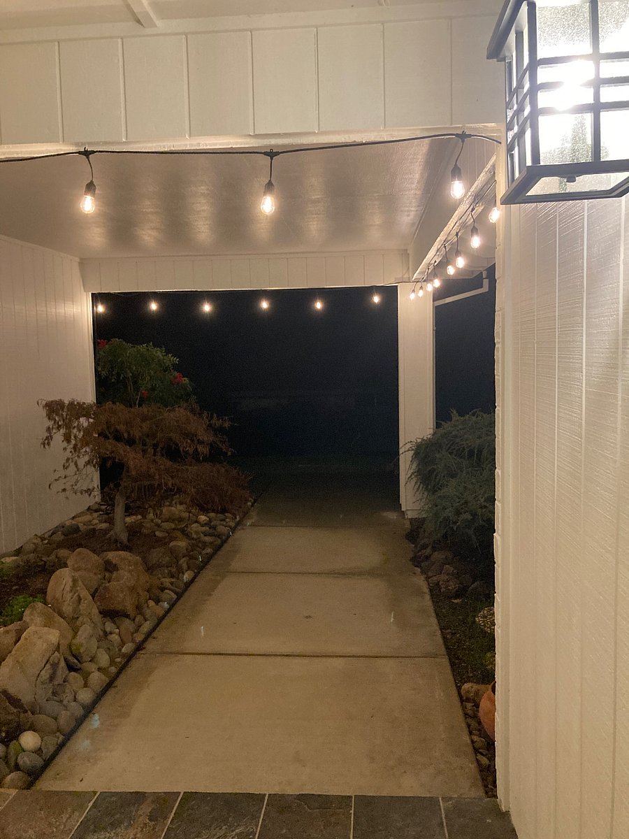 Front Entry at Night