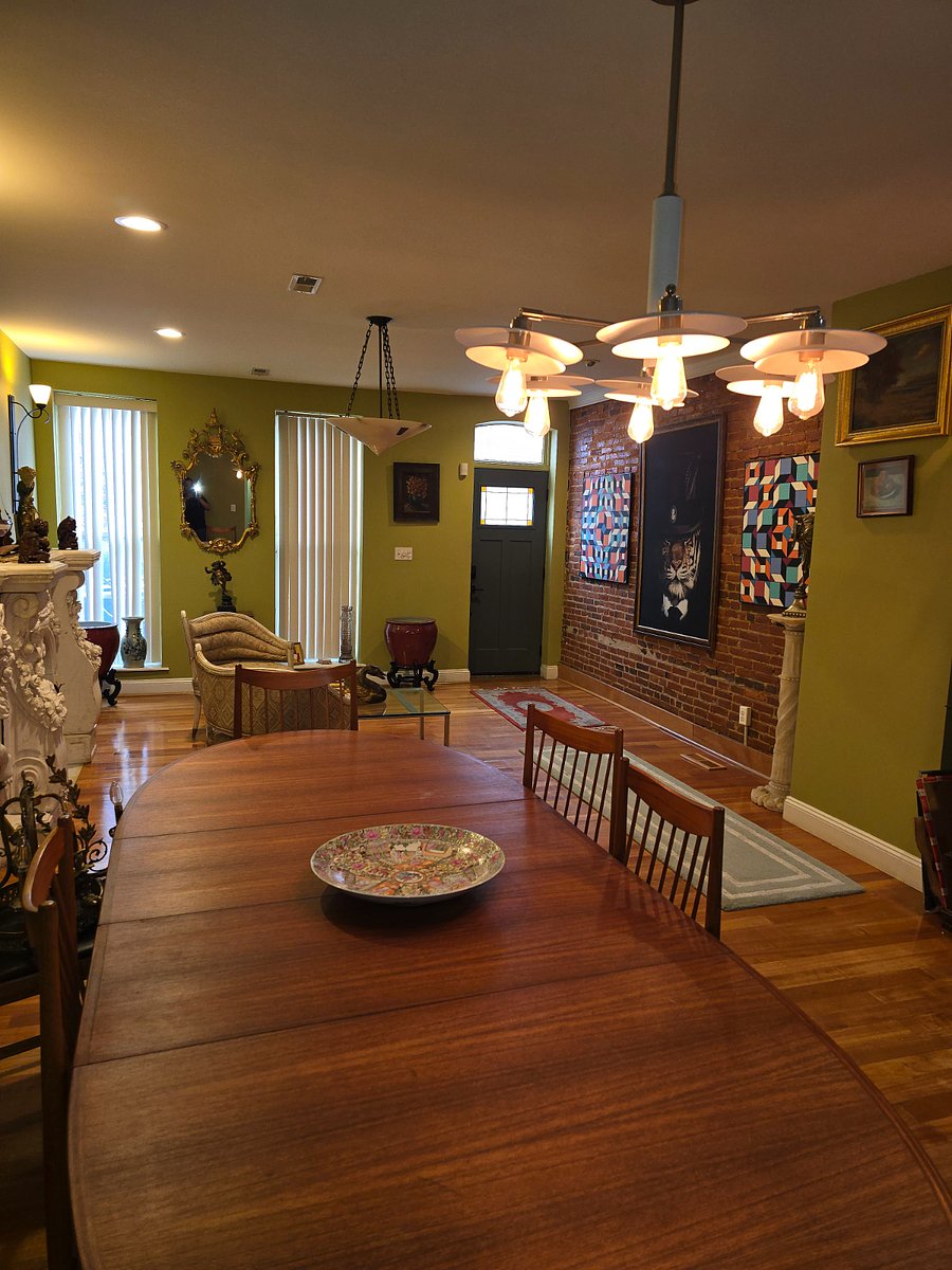 Units 2 & 3 1st Floor shared Living Room and Dinin Room