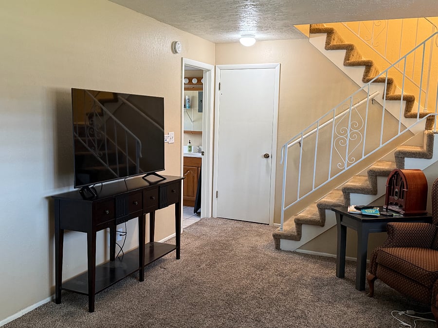 Living Room with Smart TV
