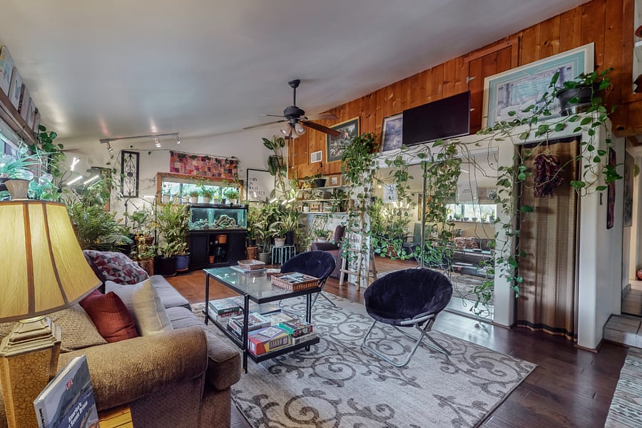 Common/shared living room for guests