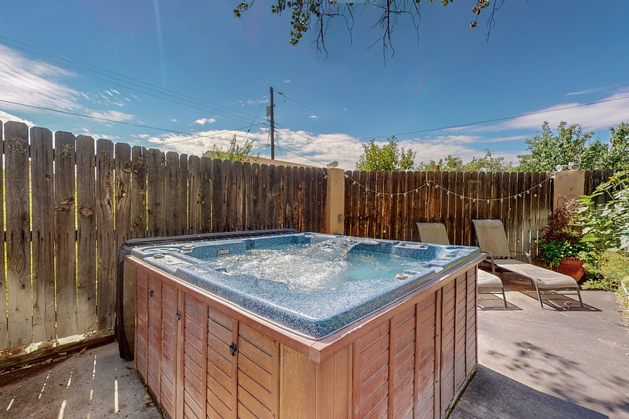 Shared Hot Tub