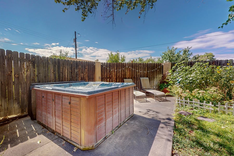 Shared Hot Tub
