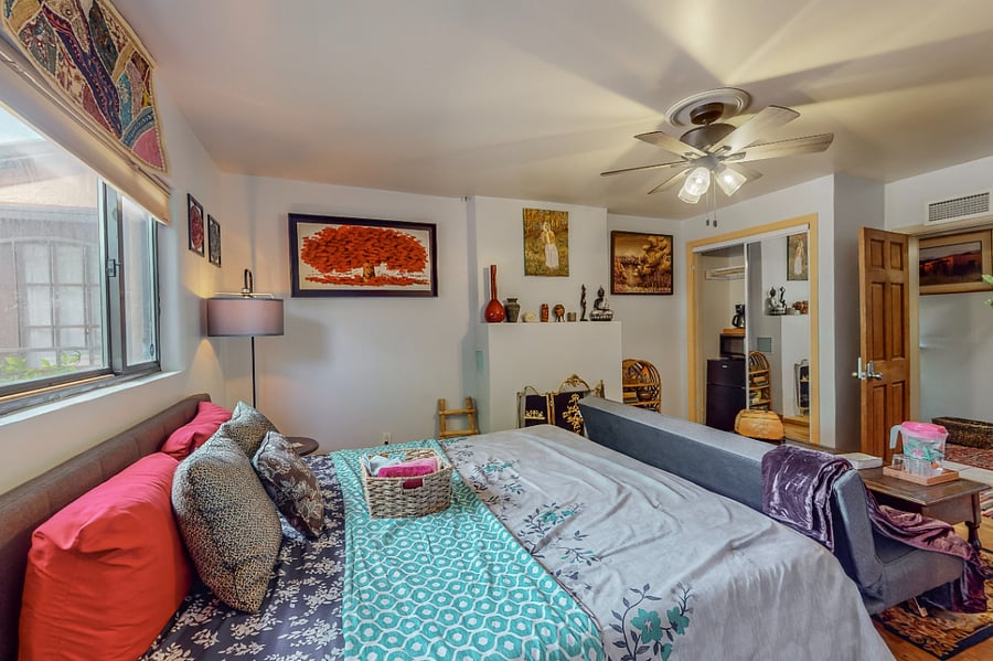 Room comes with its own microwavw, mini fridge and coffee machine