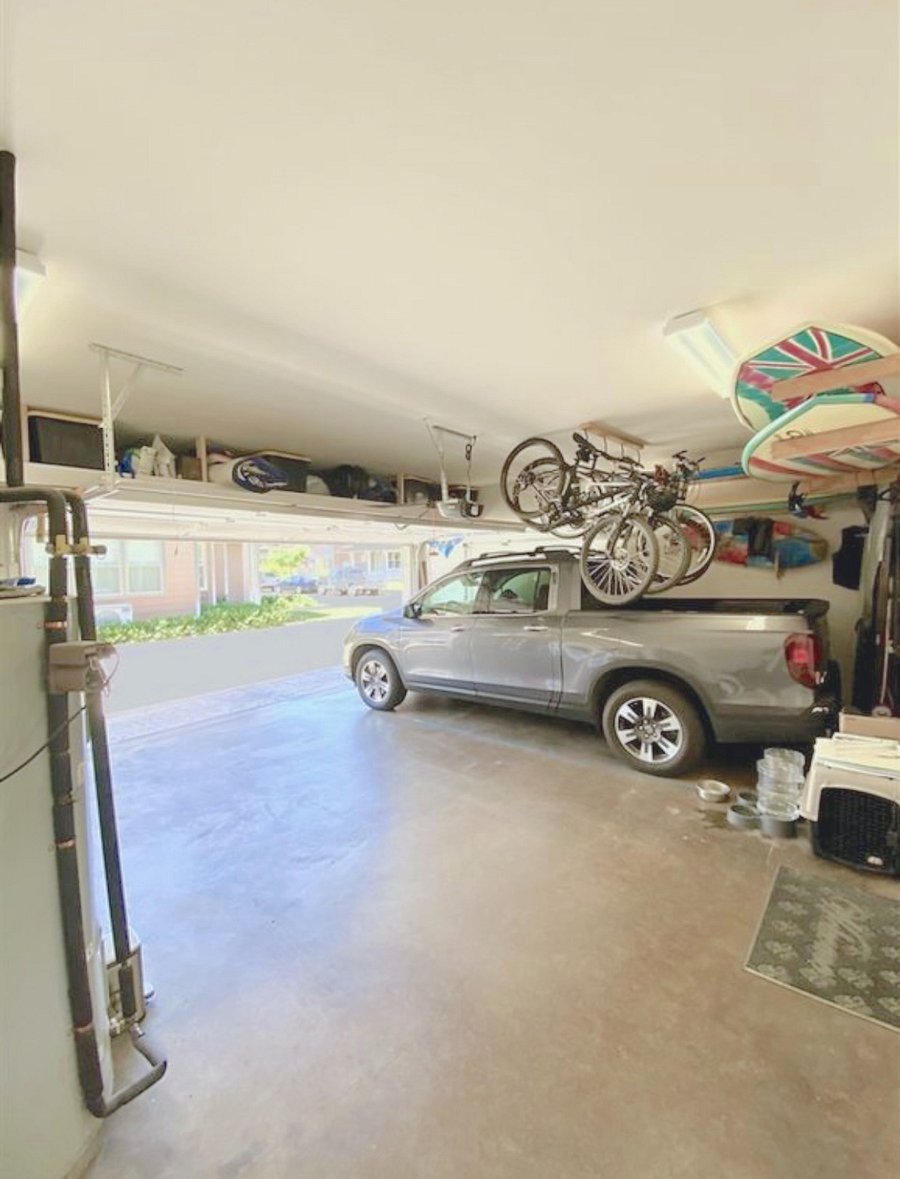 Two car garage