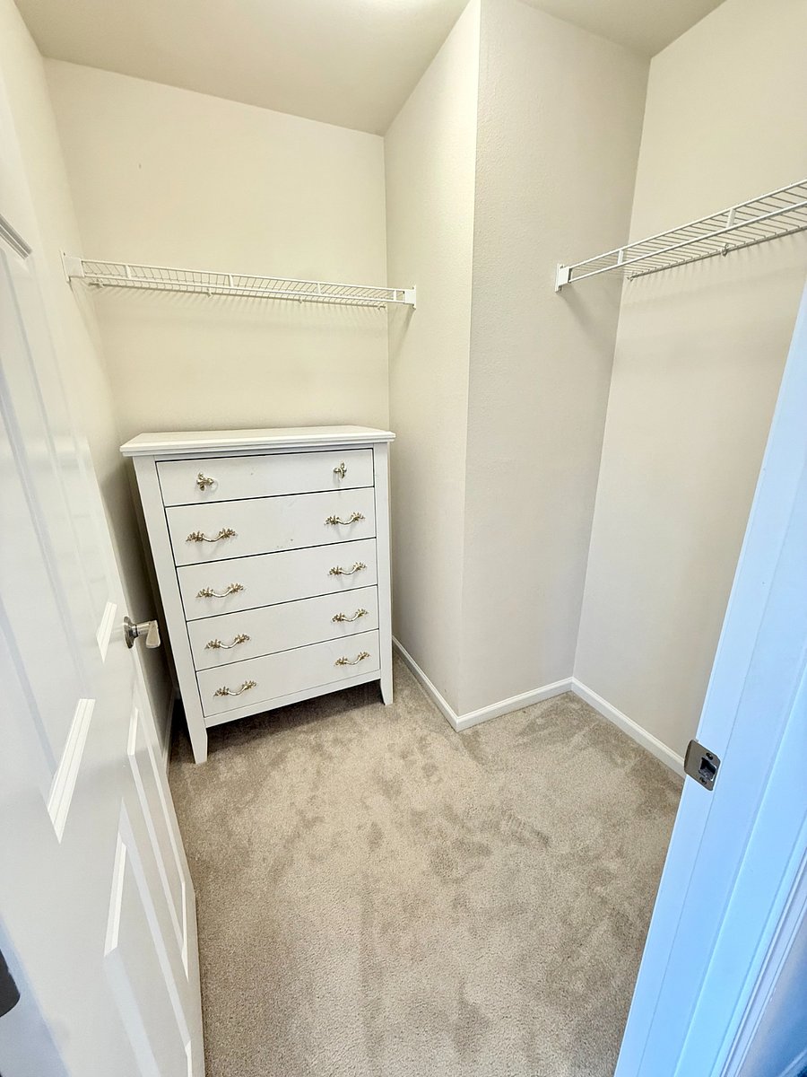 Master bedroom second closet space