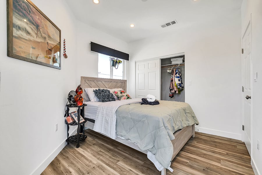 Let the natural light pour into this spacious master suite to start your day off right