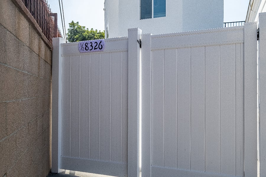 Arrive in style! This beautiful front gate provides a grand, secure entryway to the property, setting the tone for your relaxing getaway