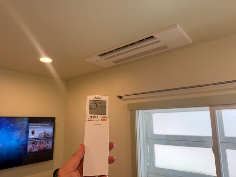 Dual Zone Mitsubishi Cassette HVAC System