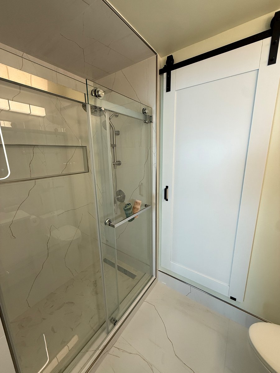 Bi-Pass Walk in Shower