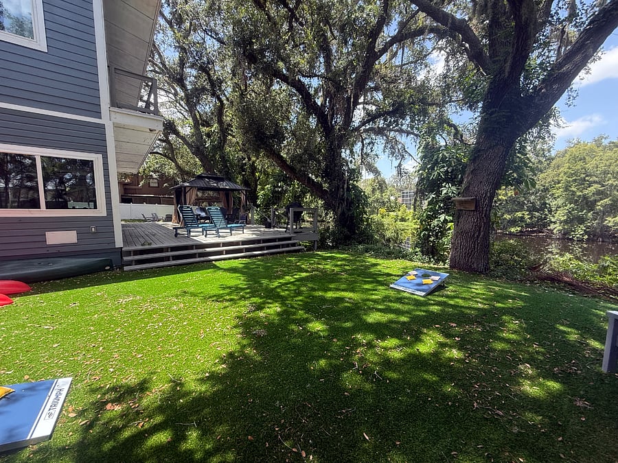 Shared backyard 