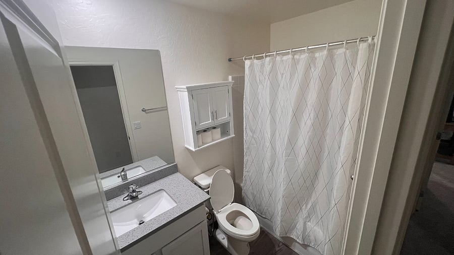 1st Rest Room with Tub