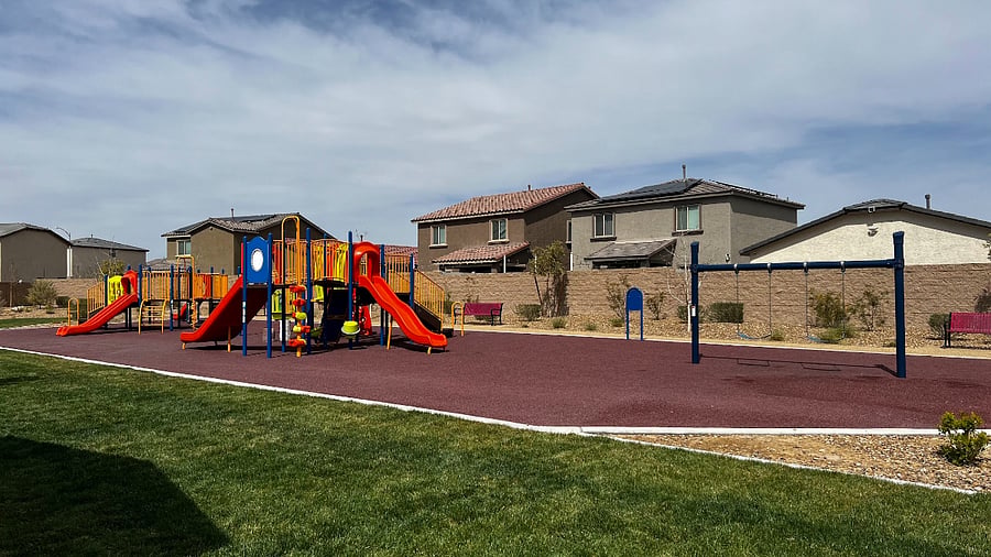 Subdivision own park, with  kids playground and dog park area.