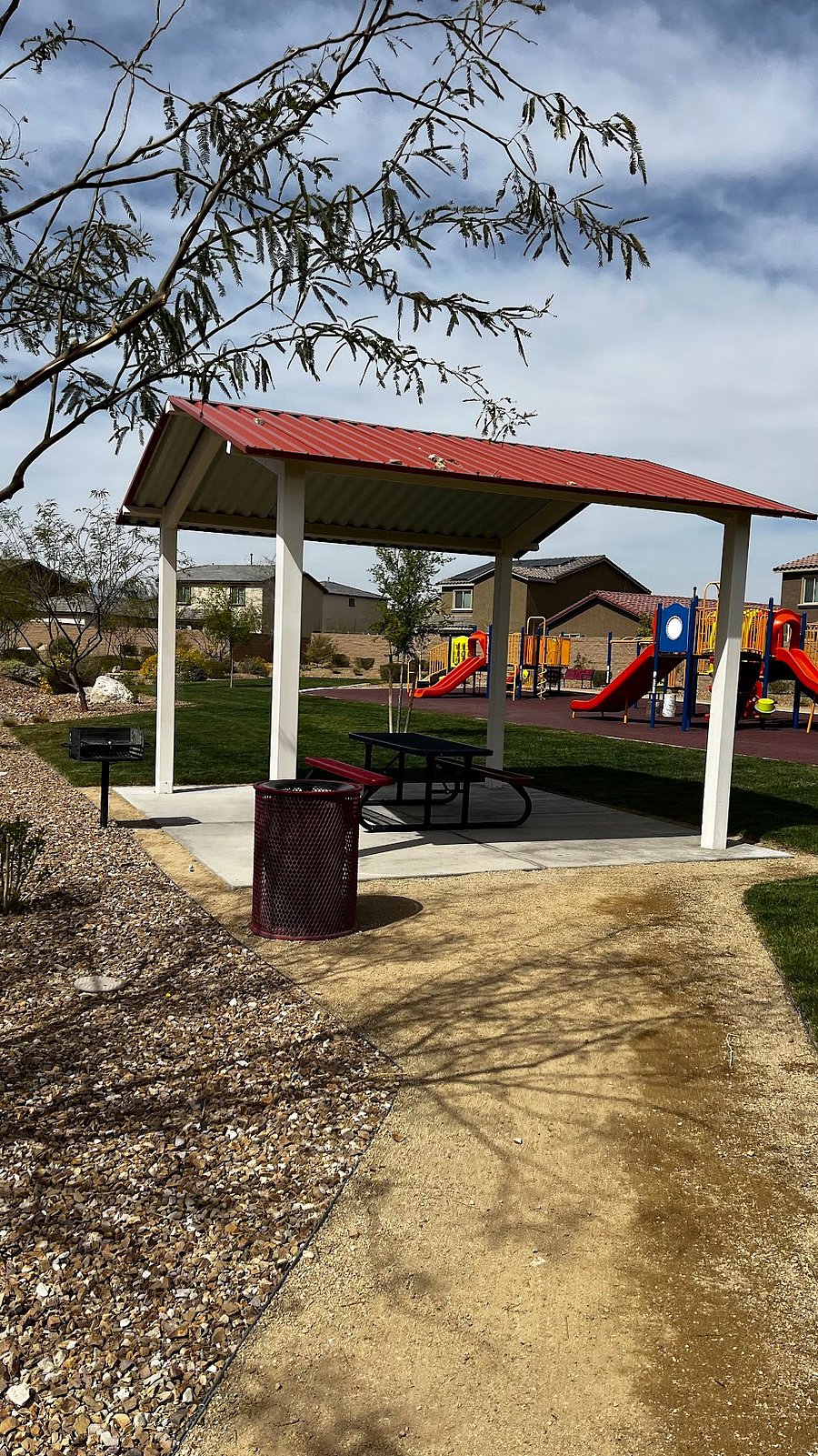 Subdivision own park, with  kids playground and dog park area.