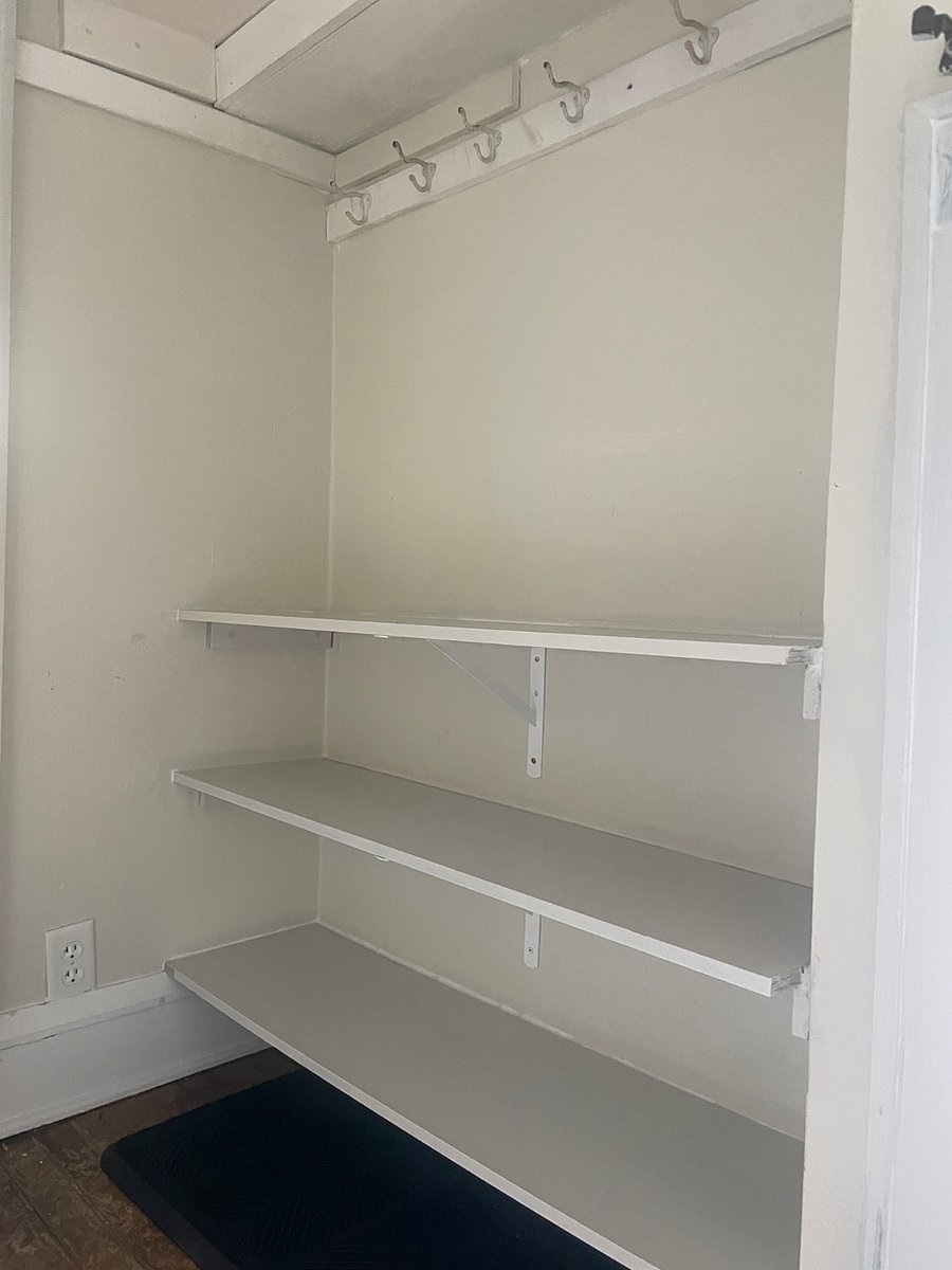Back entry storage