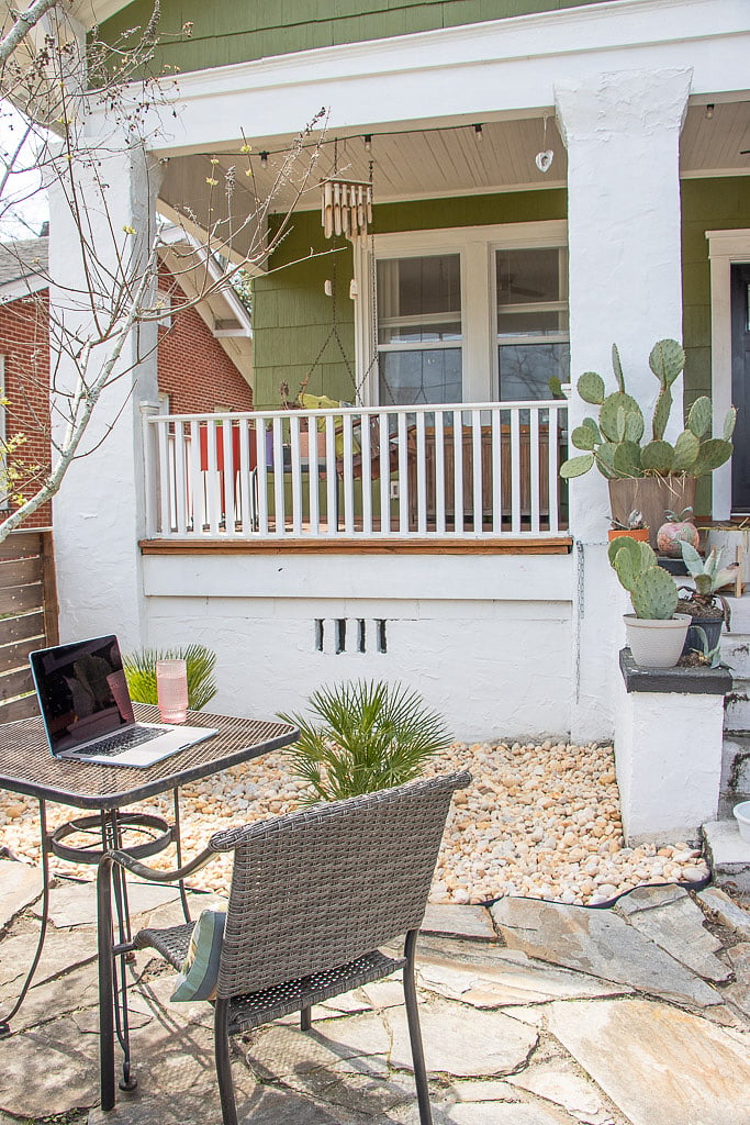 Front Garden Table