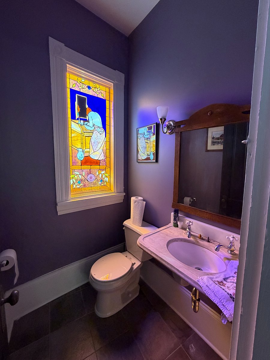 first floor half bath