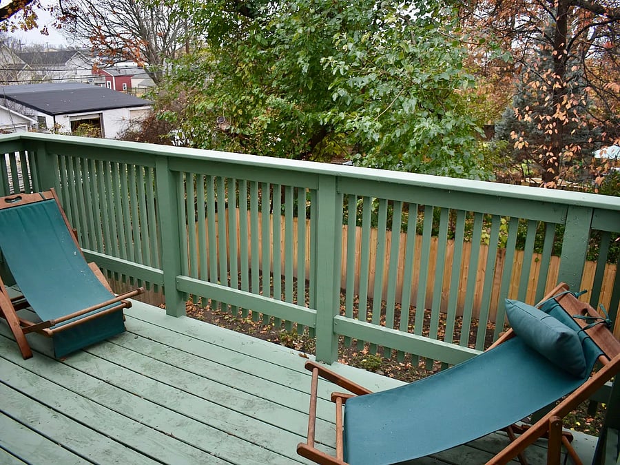 deck off bedroom 2 