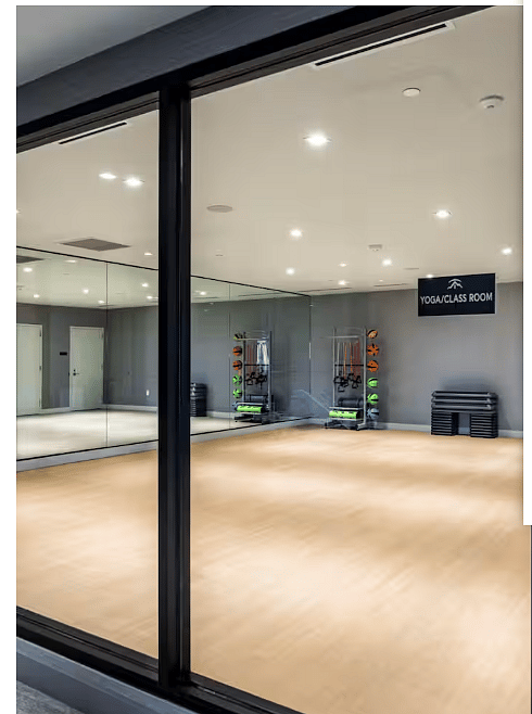 In-Building Yoga Studio