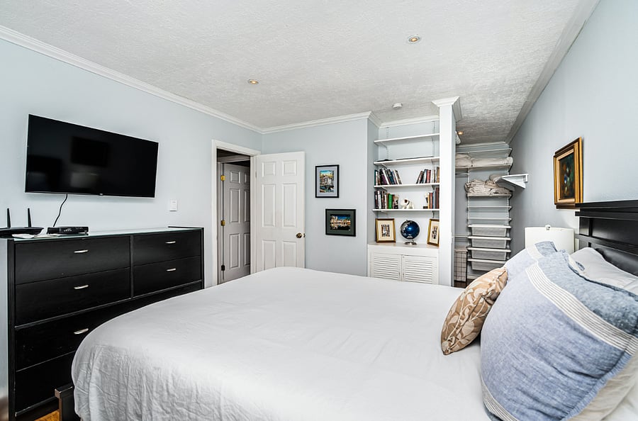 Smart TV in Primary Bedroom