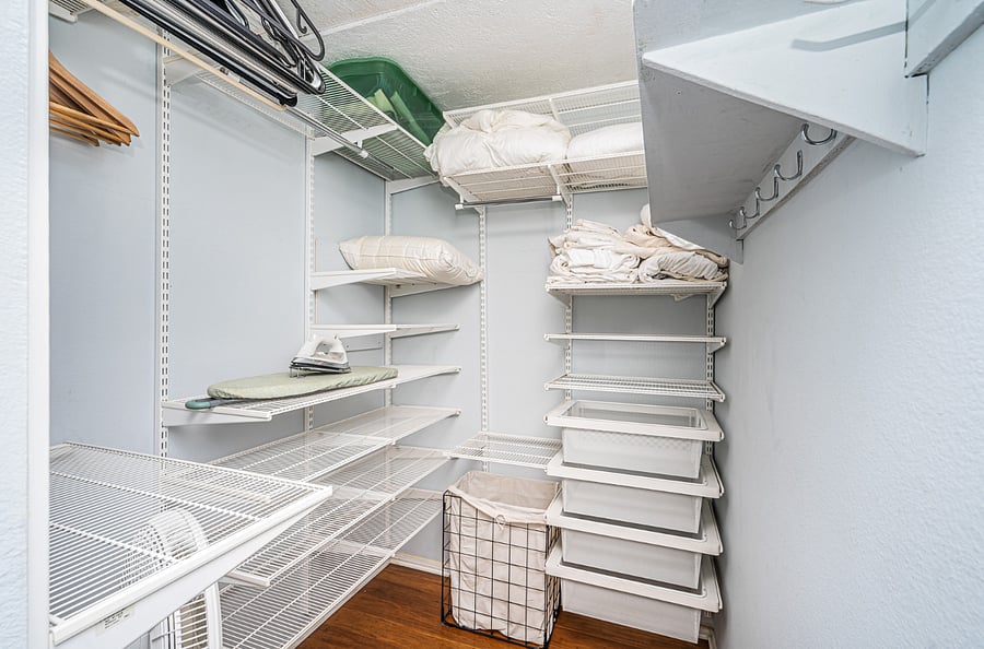 Primary Bedroom Walk-in Closet with ample storage