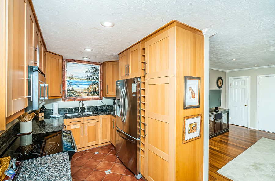 Full Kitchen with everything you need (dishes, pots & pans, utensils, etc.)