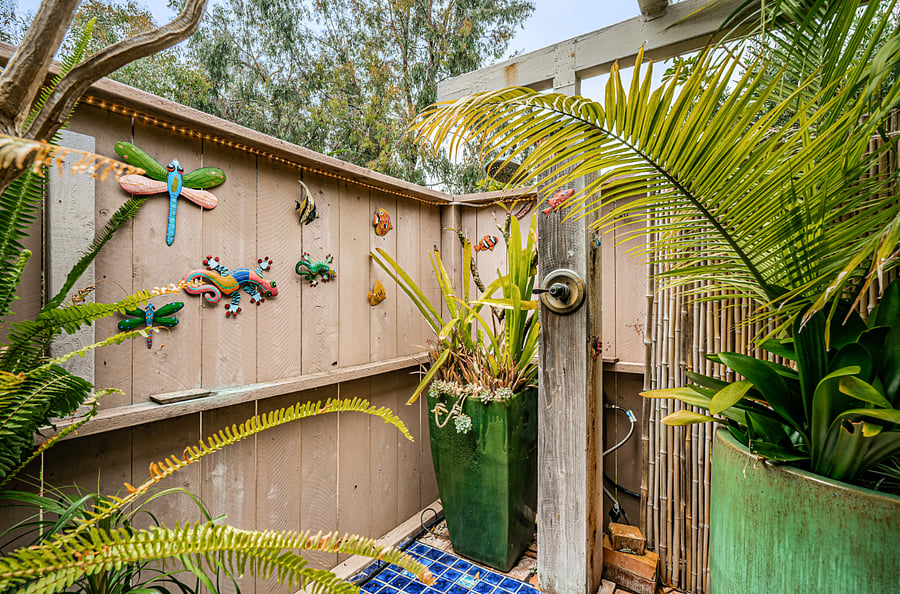 Private Outdoor Heated Shower