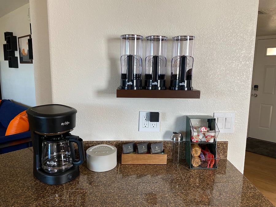 From brewing your coffee to selecting your tea, this beverage station turns an everyday routine into a moment worth savoring.