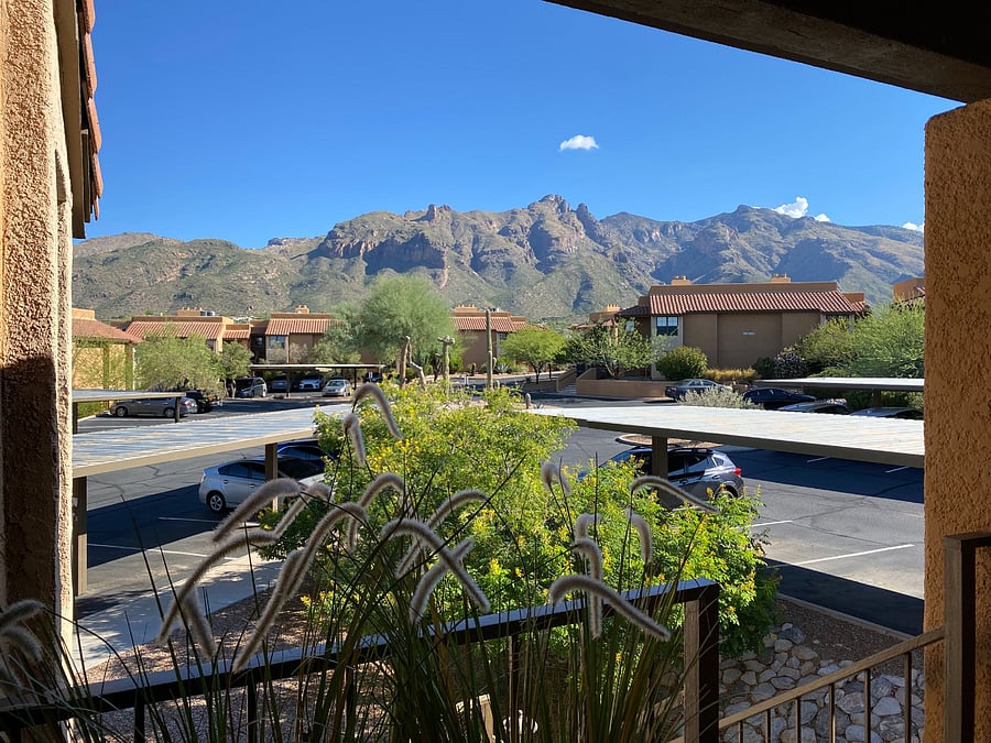 Step outside and appreciate the unobstructed view of the mountains, a daily reminder of why the Catalina Foothills is one of Tucson's most sought-after neighborhoods.