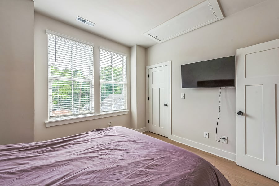 Bedroom Level Second Bedroom with SMART TV