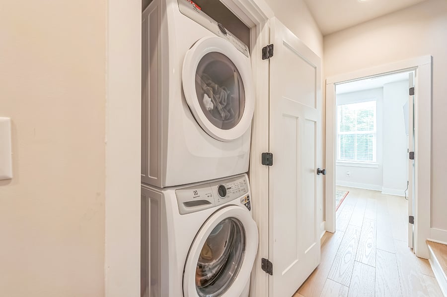 Bedroom Level Washer And Dryer