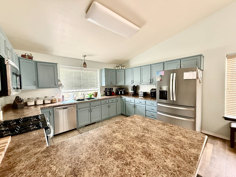 Kitchen for when the guest may need to bake.
