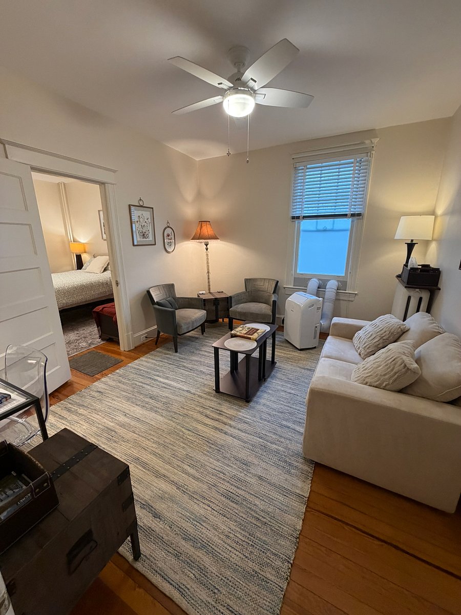 Den looking in bedroom - part of Primary Suite