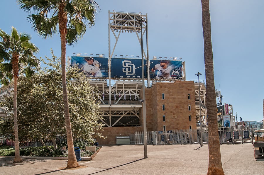 ICON building is next to PETCO PARK 